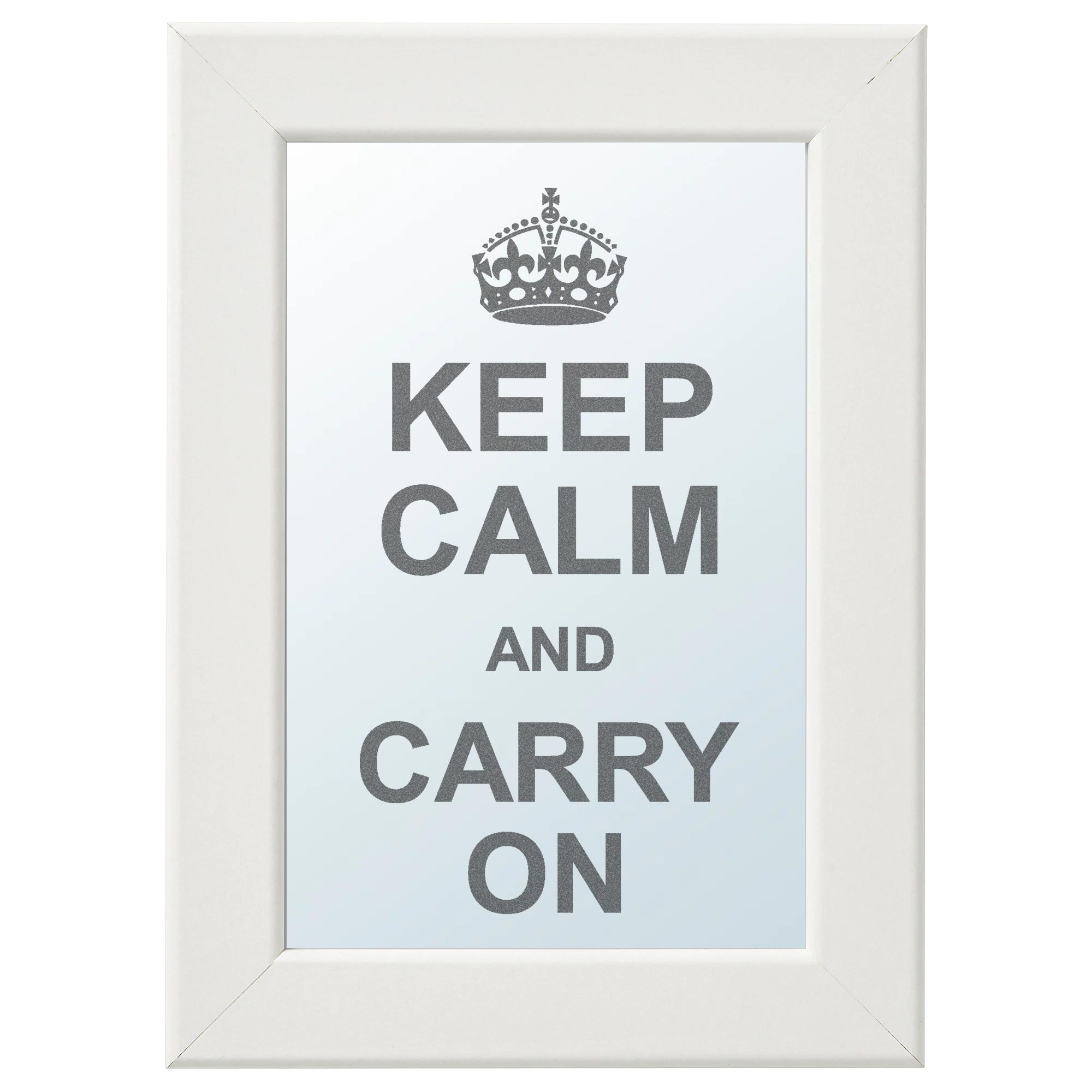 Spiegel - KEEP CALM AND CARRY ON